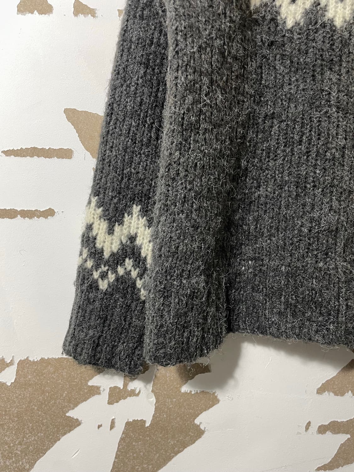 유니클로 페어아일 스웨터 상품이미지3