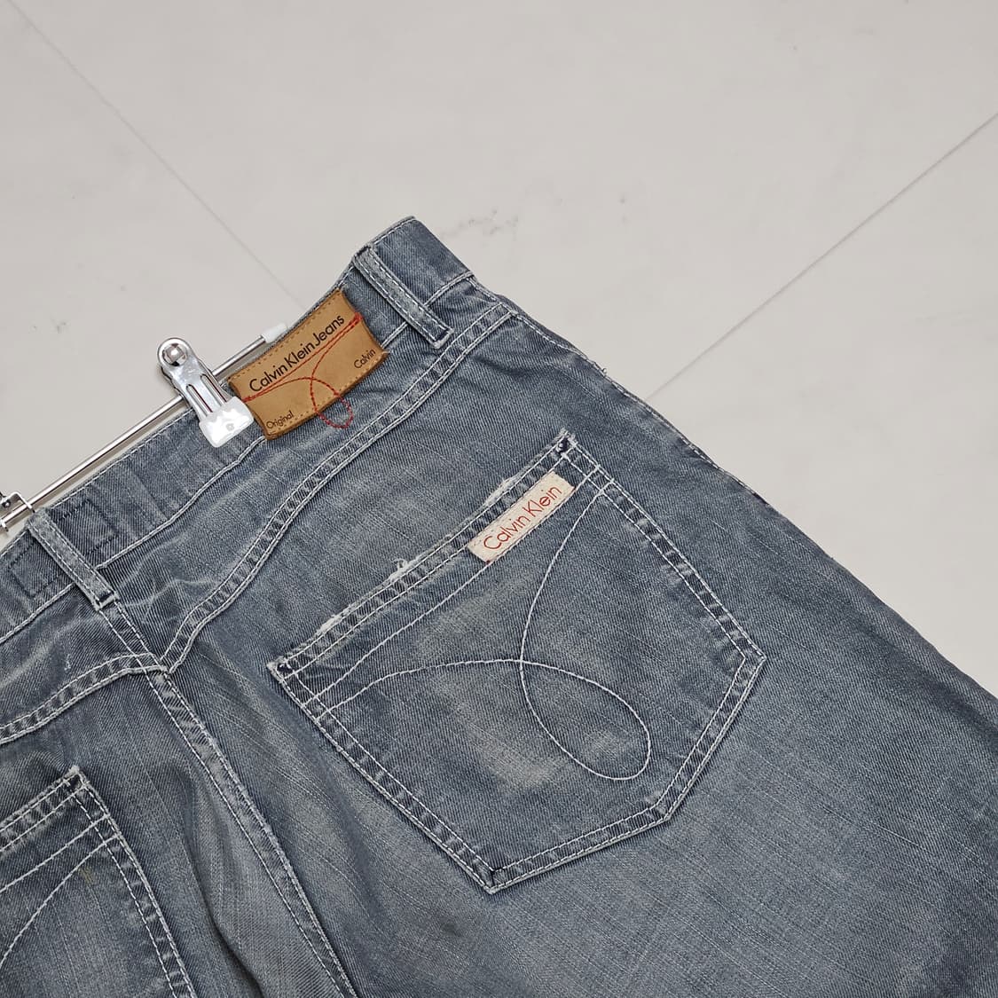 34 캘빈클라인 스판 청바지 데님팬츠 상품이미지3