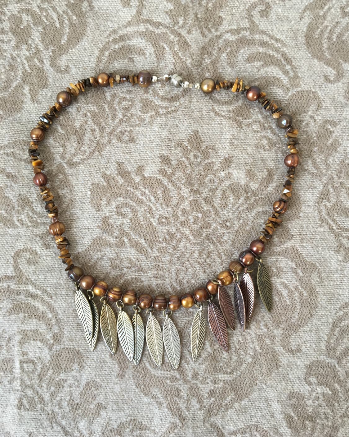  feather pendent necklace 상품이미지1