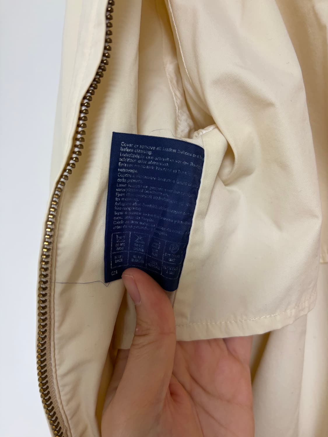 버버리 봄 아우터(90s USA 크레스트 자수 자켓) 상품이미지6