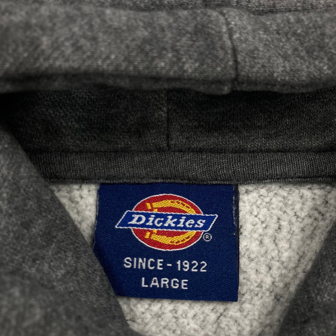 디키즈 그레이 컬러 빅로고 후드티 상품이미지3
