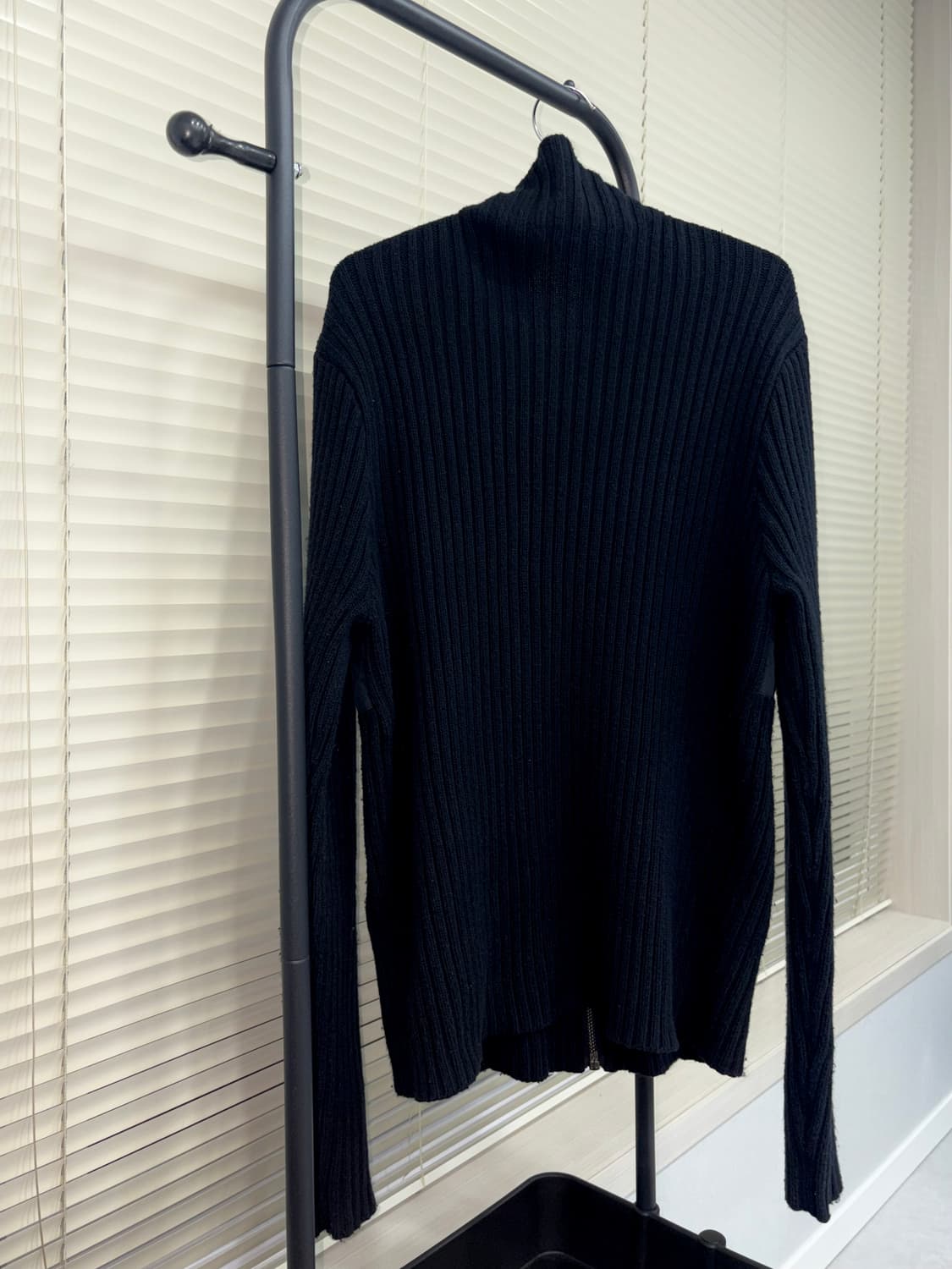 DKNY JEANS Tactical Rib Zip Knit Jacket 상품이미지2