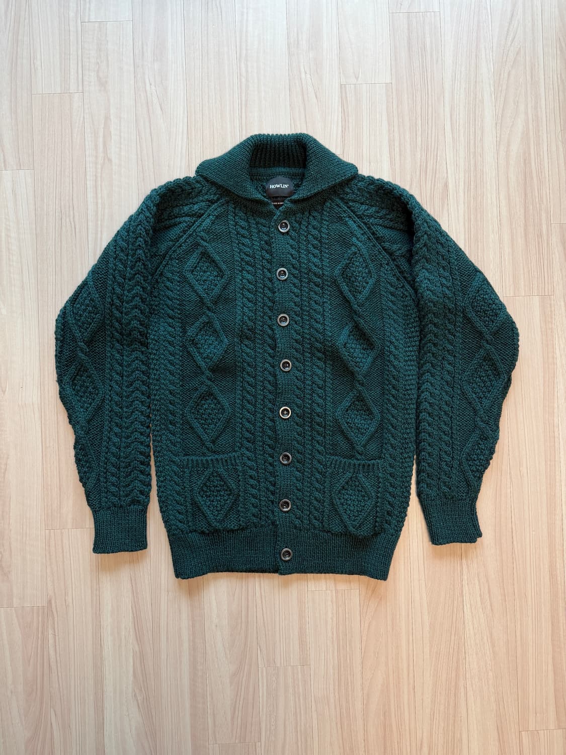 HOWLIN’ Aran Wool Cardigan 하울린 아란 울 가디건 상품이미지1