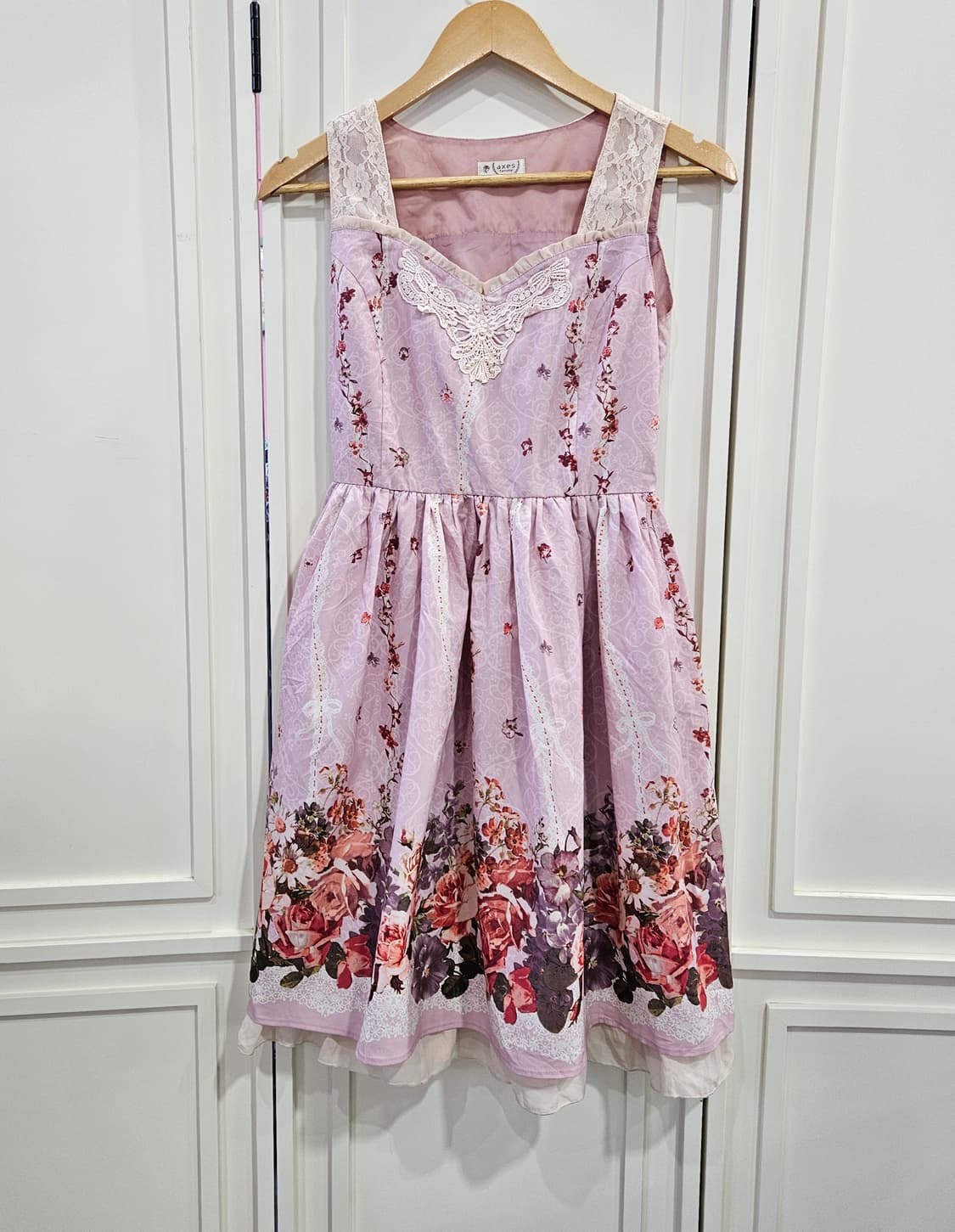 axes femme 로즈가든 뷔스티에 원피스 상품이미지1