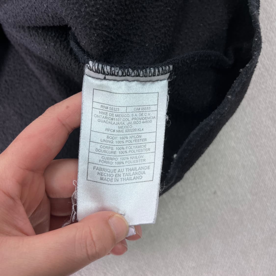 100 나이키 ACG 블랙 플리스 자켓 상품이미지7