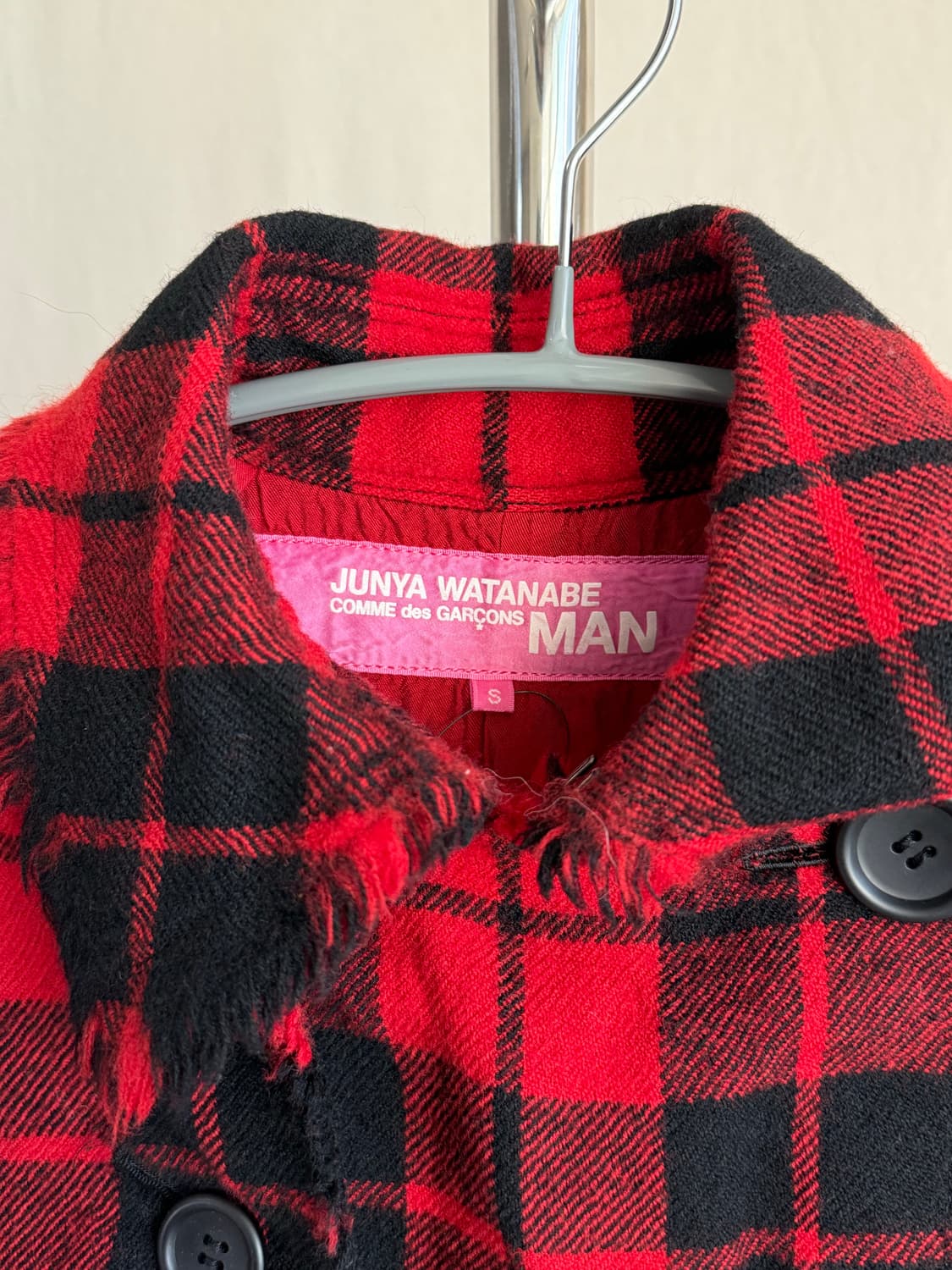 Junya Watanabe COMME des GARCONS 체크 자켓 상품이미지6