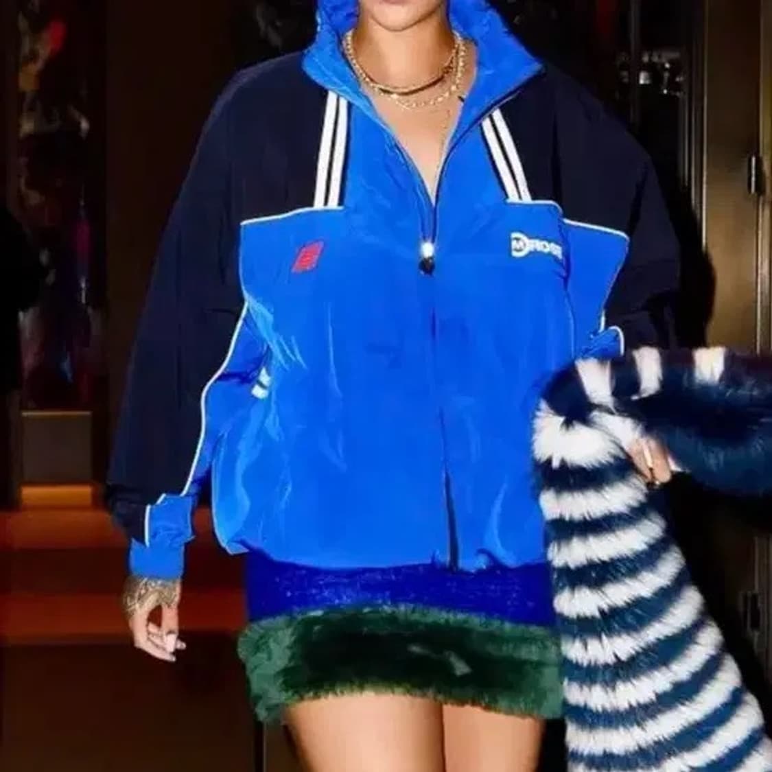 마틴로즈 오버사이즈 트랙자켓 블루 XL 상품이미지1