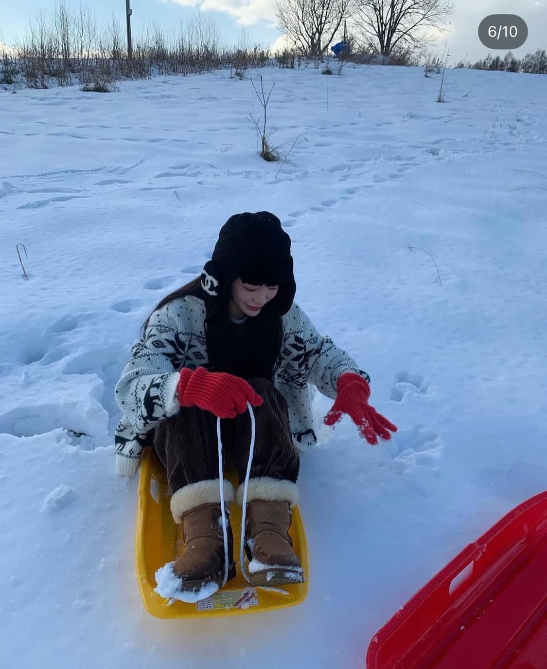 (최종가격/새상품)위드아웃썸머 눈꽃 집업 가디건 상품이미지9