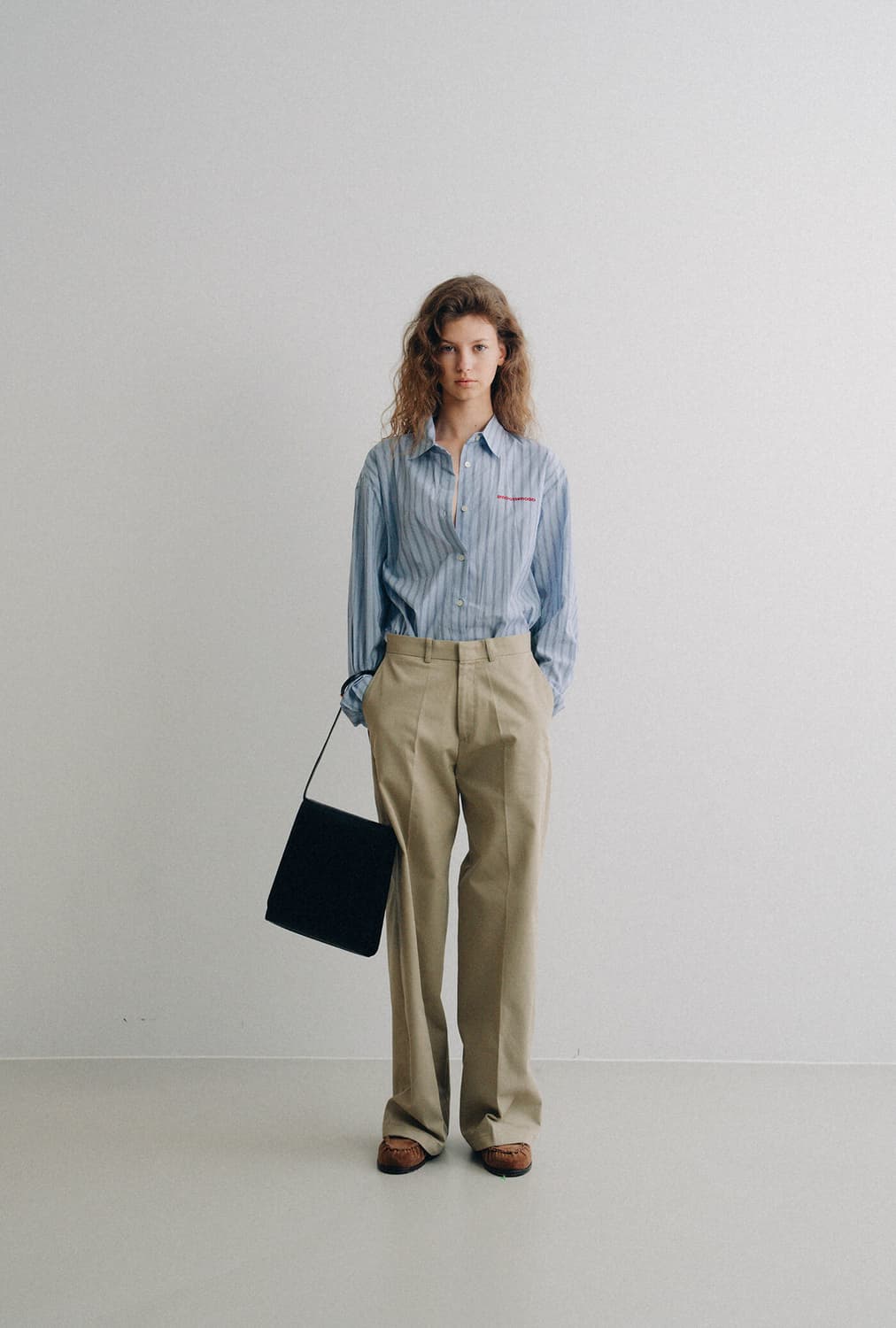 Smoothmood(스무드무드) 핀턱 와이드 코튼 팬츠 2 상품이미지2