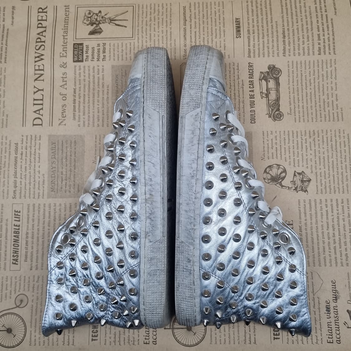 젠치 실버 남성하이탑270  상품이미지5