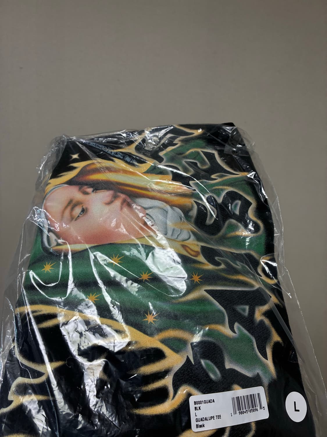 [L]본앤레이즈드 마리아 티셔츠 블랙 상품이미지3