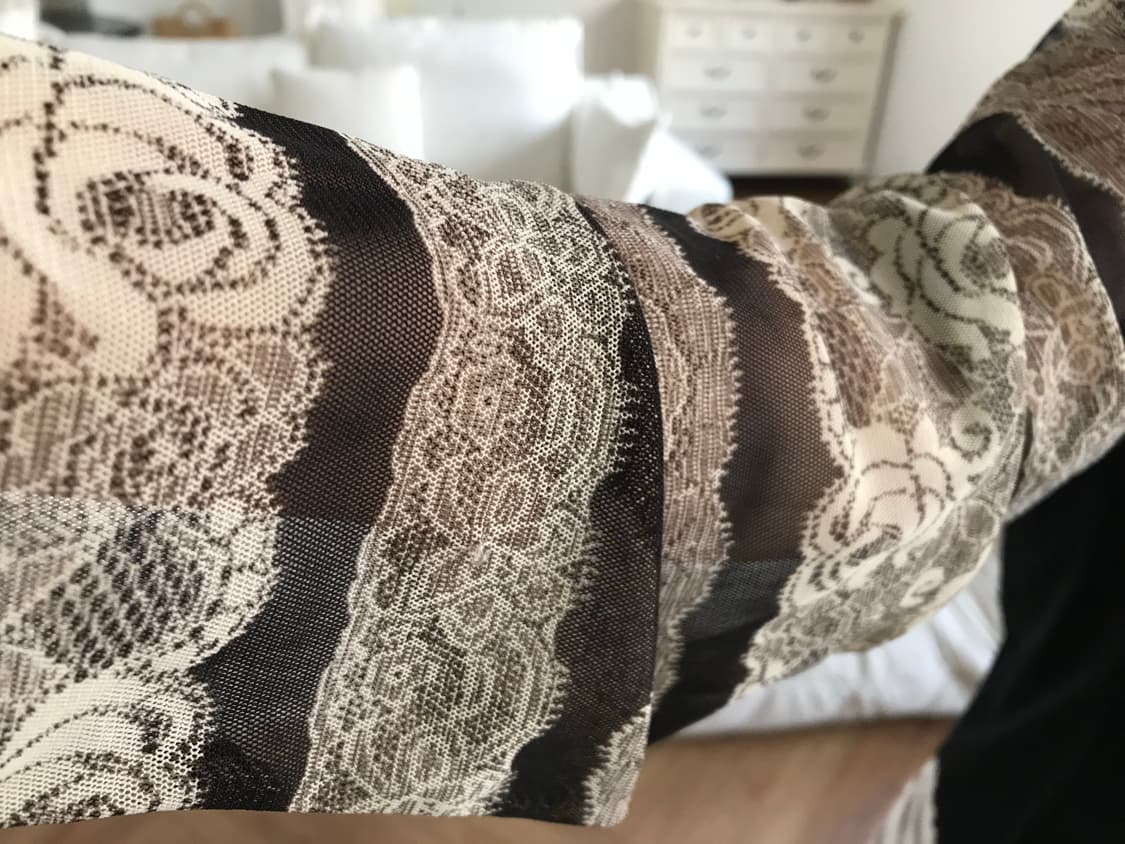 vintage pattern mash top 상품이미지7