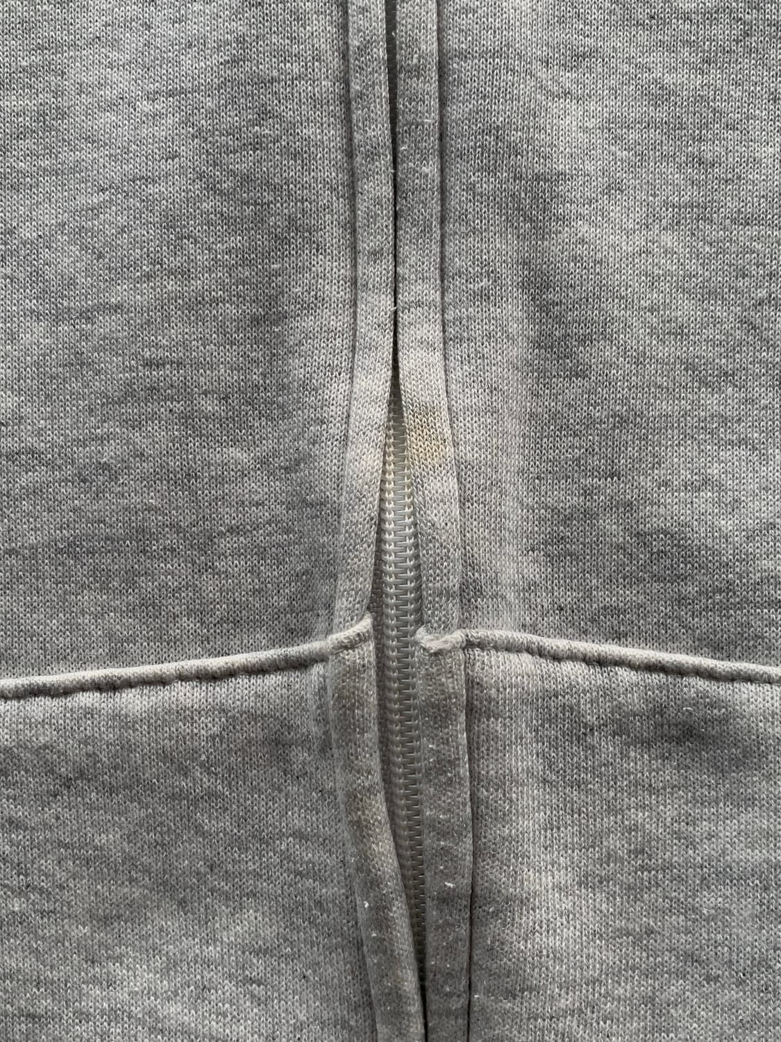 90s 러셀 애슬레틱 집업 스웻 후디 헤더그레이 상품이미지5