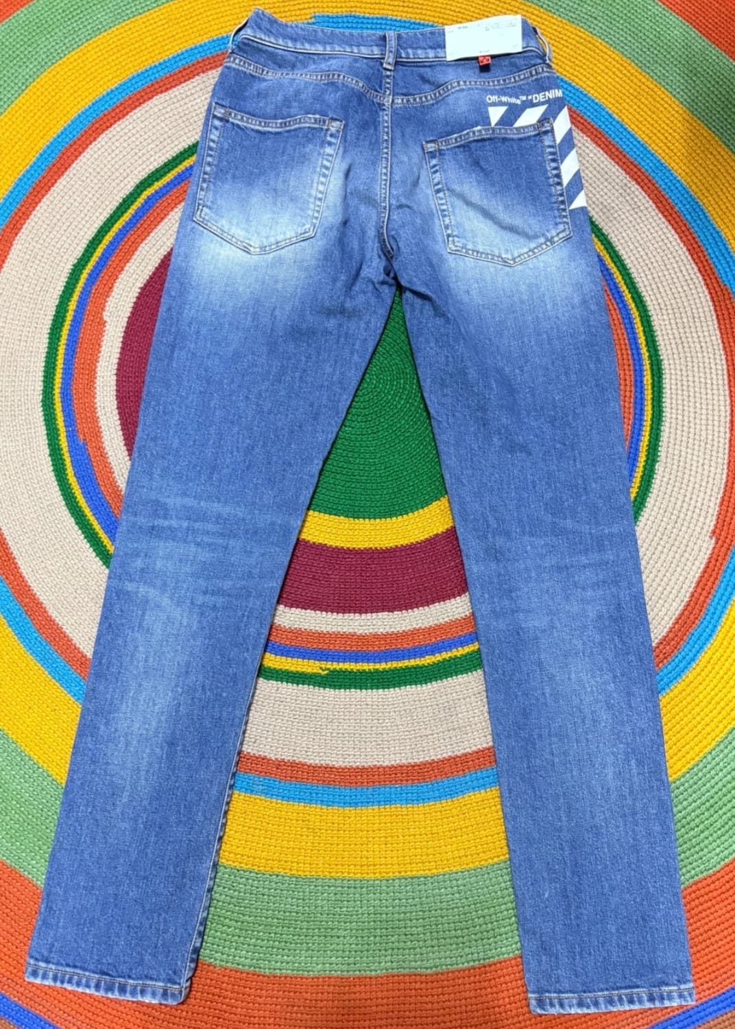 Off -White오프화이트 슬림진중청팬츠
 상품이미지10