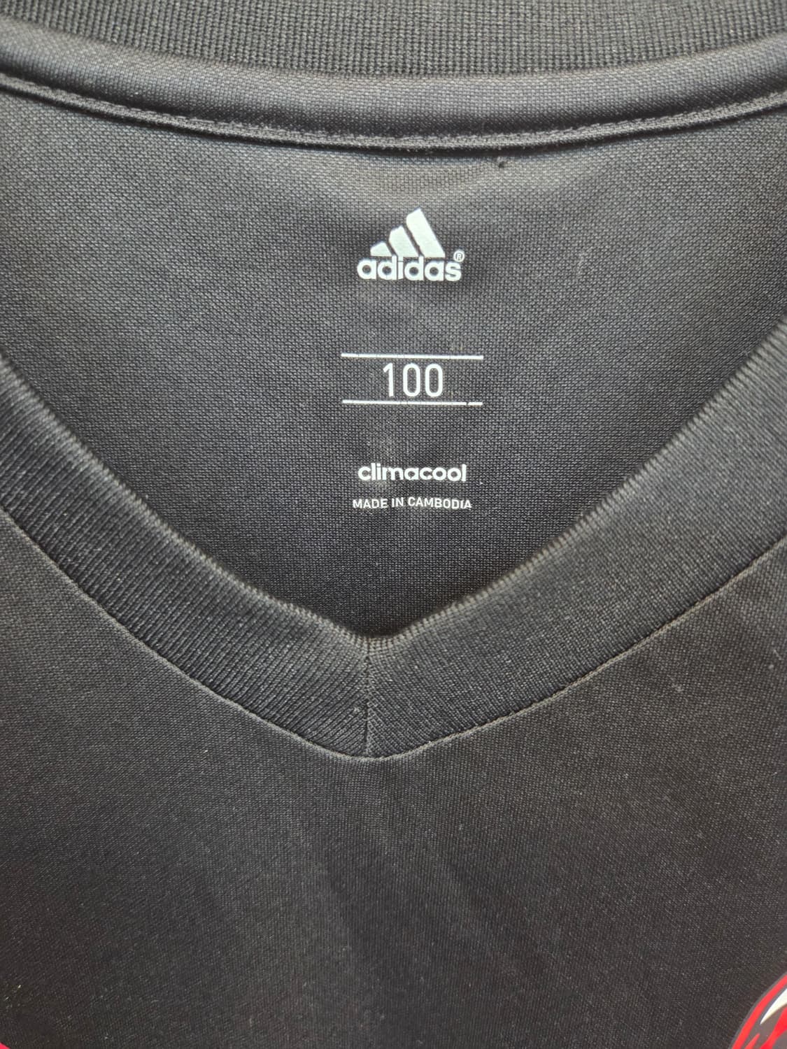 아디다스 ac 밀란 14 15 져지 기능성 반팔 L 상품이미지3