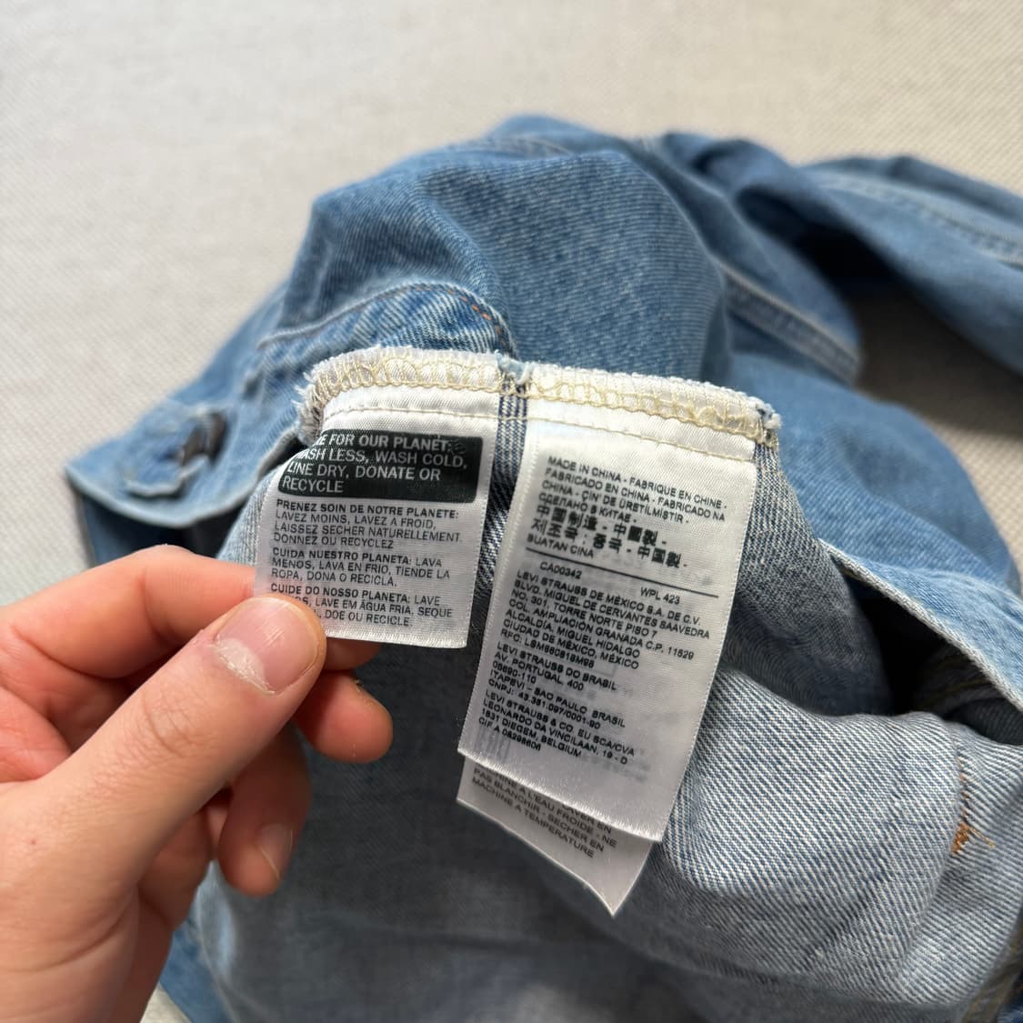 리바이스 데님 트러커 자켓 상품이미지4