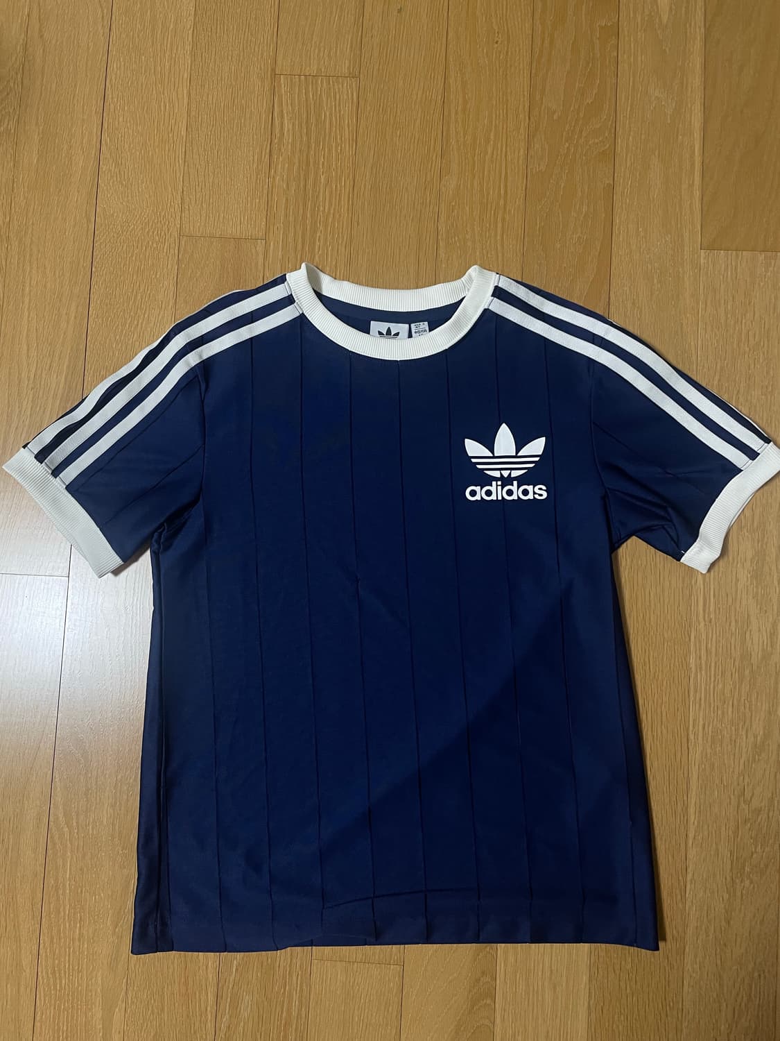 (W) Adidas 3S T-shirt Dark Blue 상품이미지4