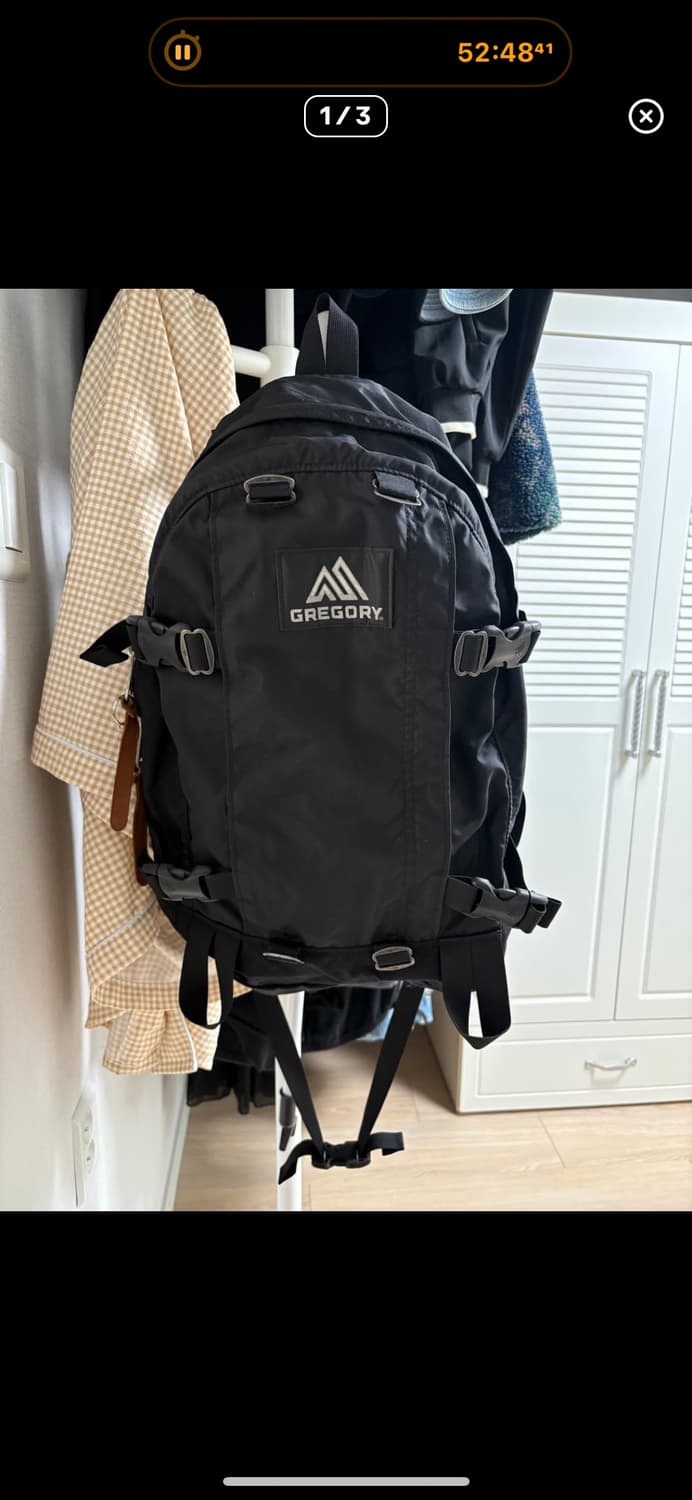 그레고리 백팩 판매합니다. 상품이미지1