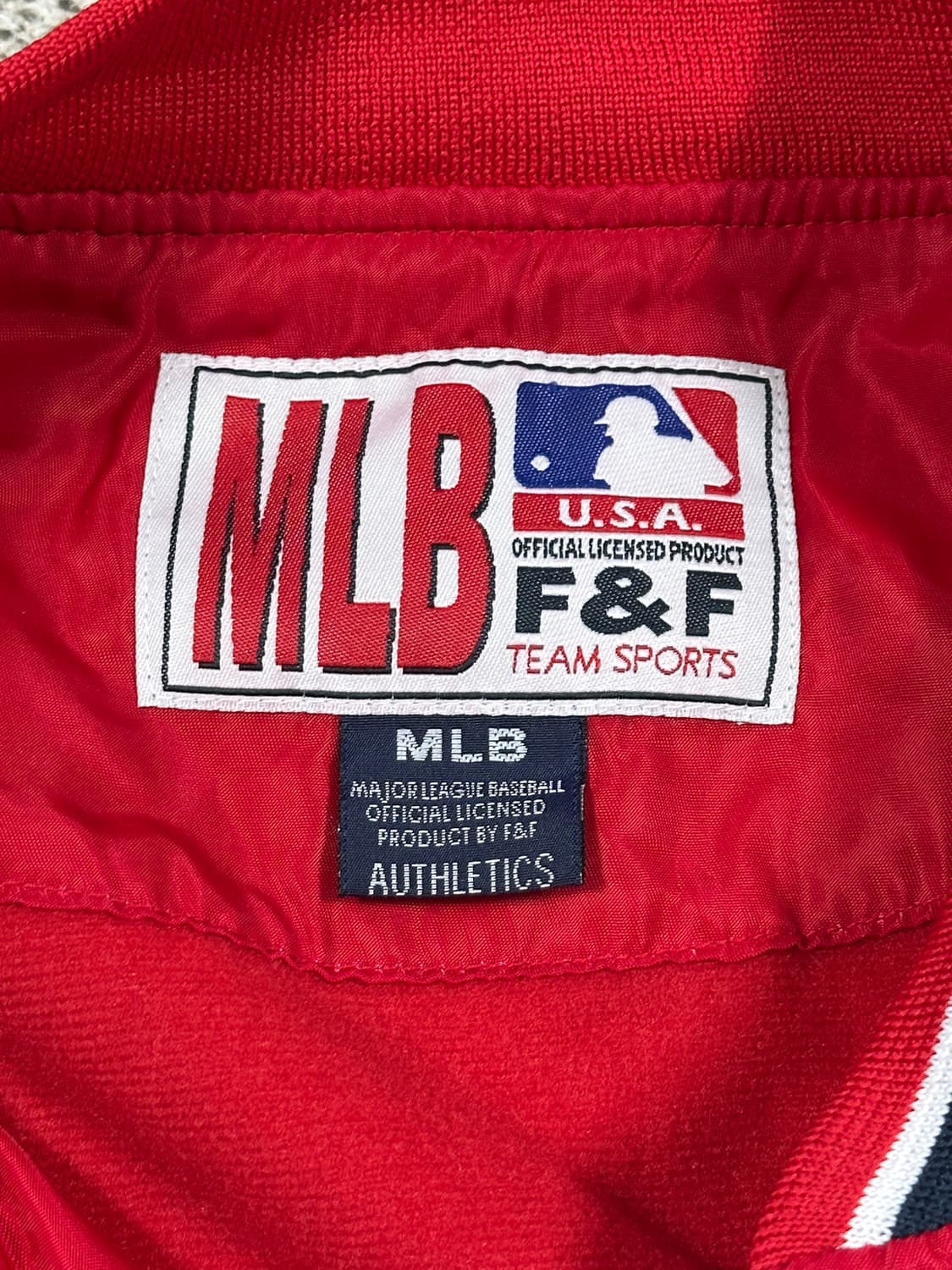 MLB 뉴욕양키스 바시티자켓 XL 상품이미지5