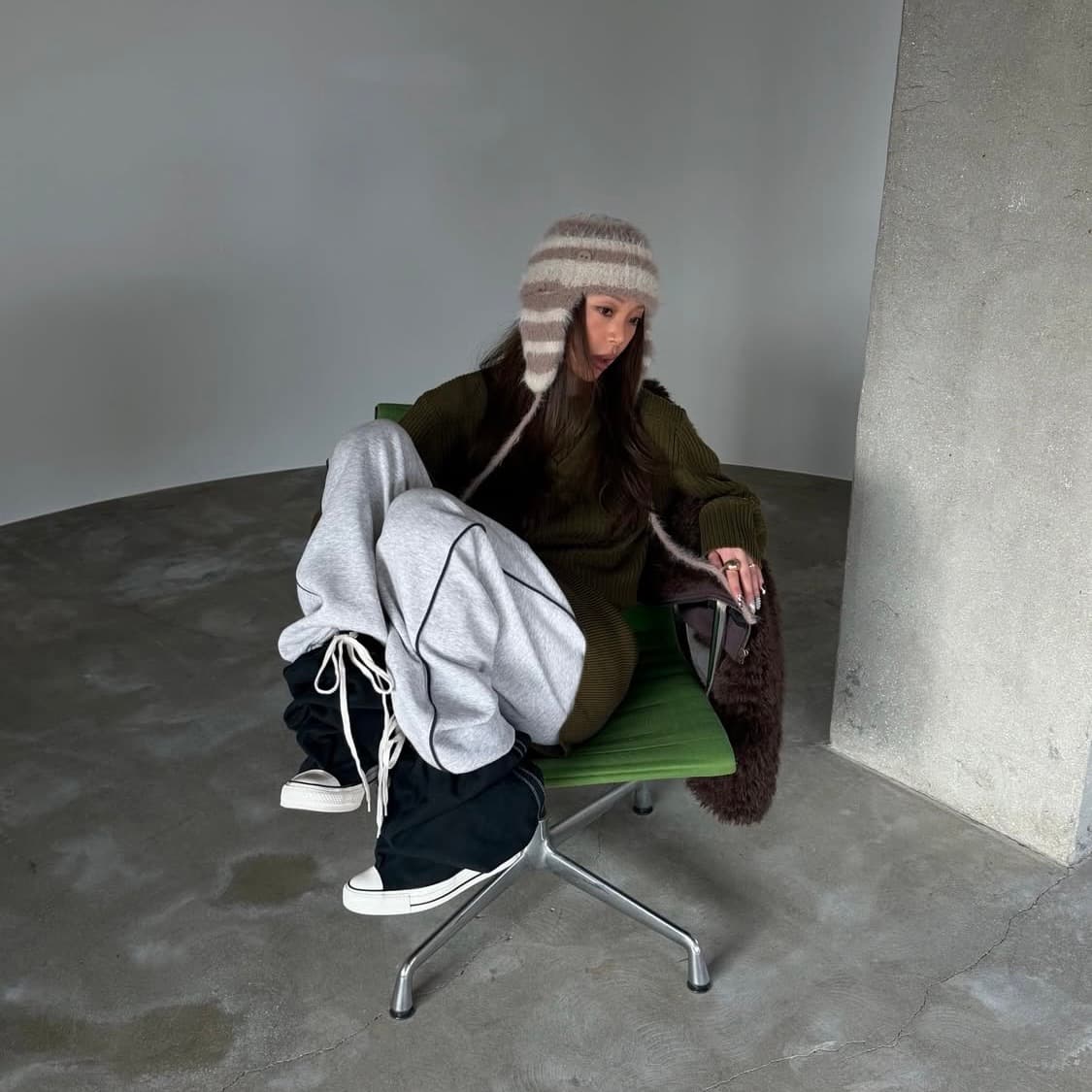 바퀘라 x 컨버스 XHI 슬라우치 웨지 스니커즈 상품이미지4