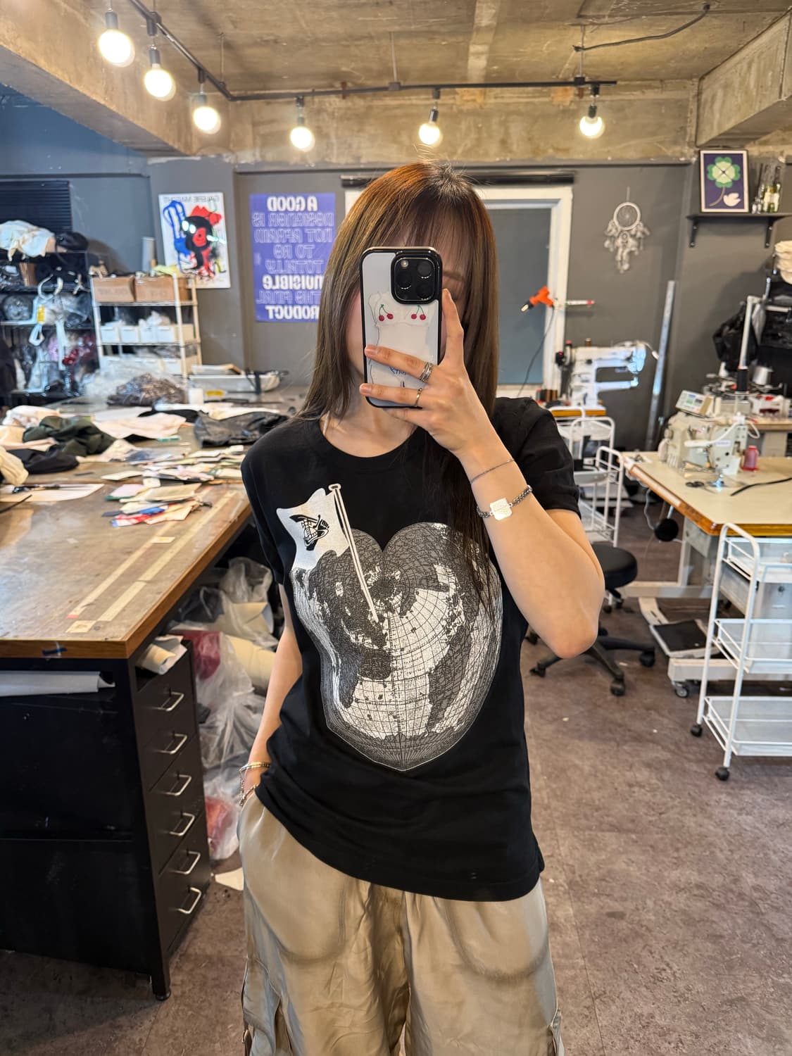 Vivienne Westwood Anglomania Heart Tee 상품이미지3