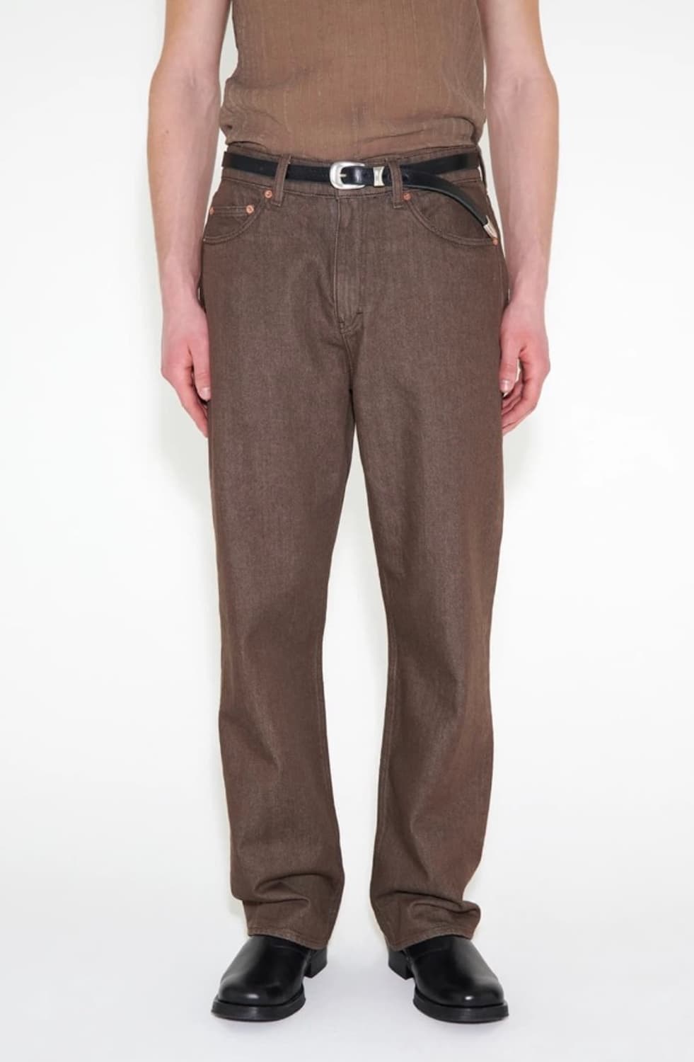 아워레가시 포멀컷 올리브 데님 30 상품이미지1