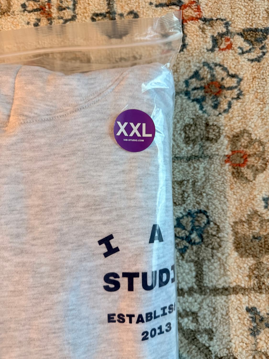 아이앱 스튜디오 25 후드 라이트 그레이 네이비 (새제품.XXL) 상품이미지2