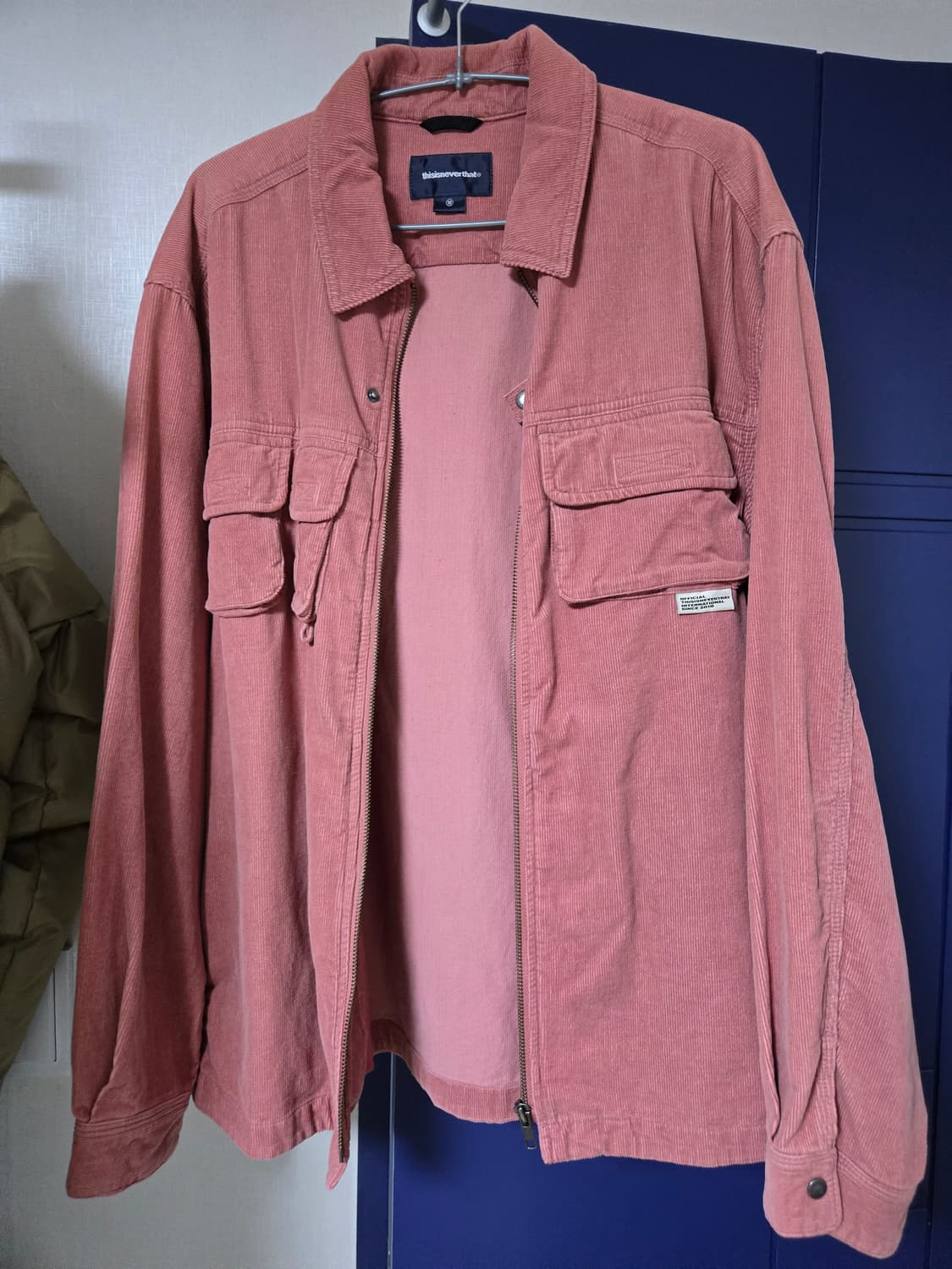 디스이즈네버냇 코듀로이 자켓 상품이미지1