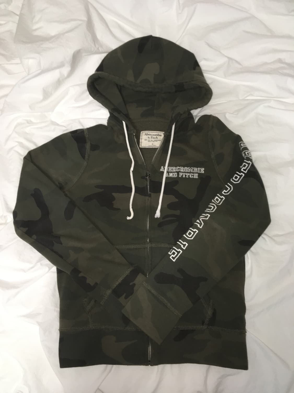 아베크롬비 카모 후드집업 상품이미지3