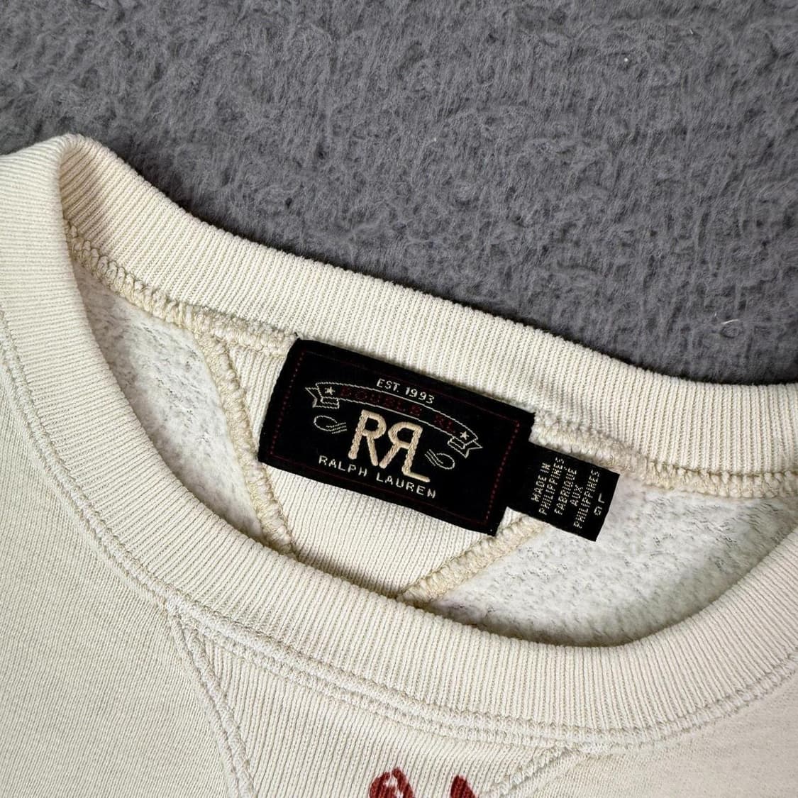  RRL 더블알엘 코튼 블렌드 플리스 스웻셔츠 상품이미지4