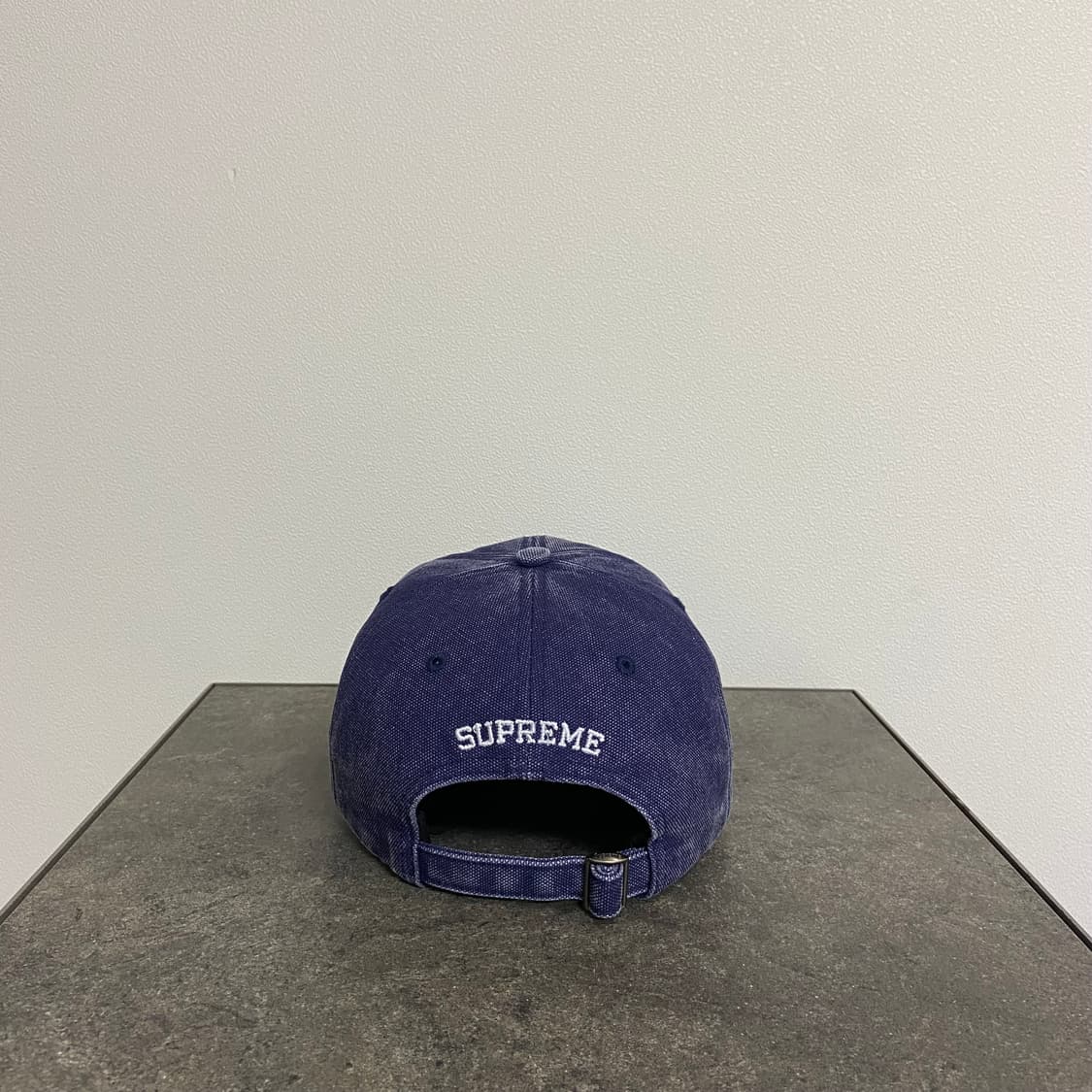 (OS) 슈프림 S로고 볼캡 모자 피그먼트 네이비 상품이미지4