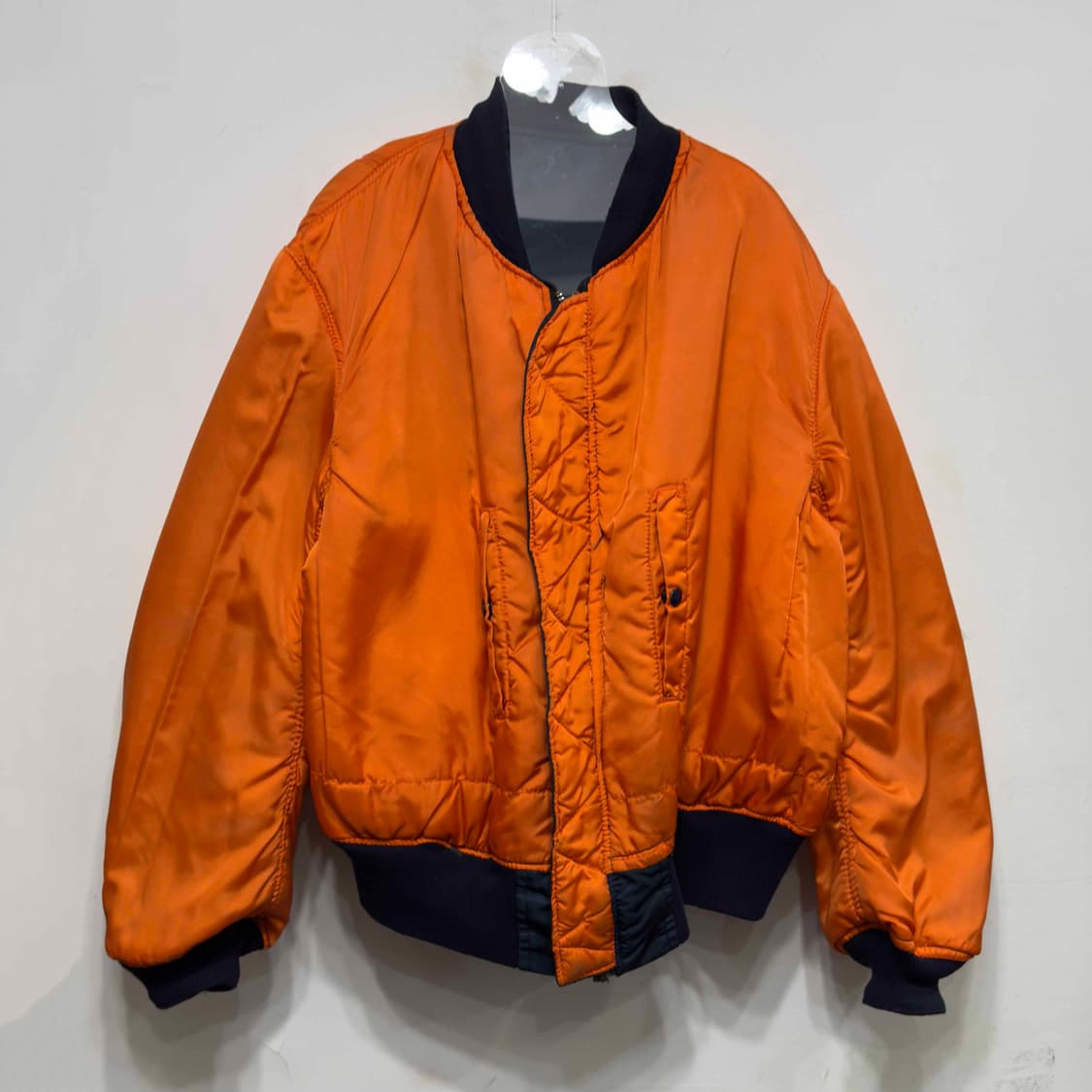 90s 알파인더스트리 민수용 MA-1 항공점퍼 USA 상품이미지10