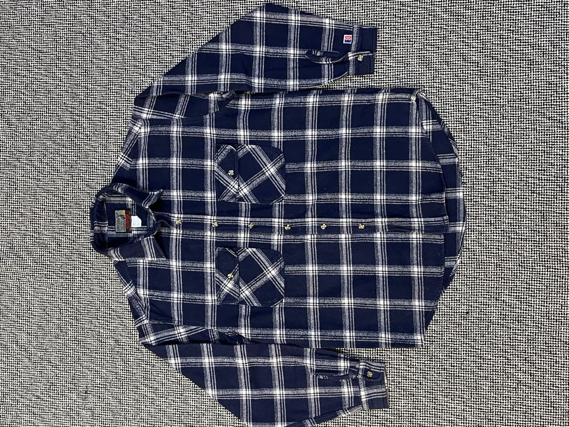 에드윈 아웃도어 타탄 체크 셔츠 상품이미지2