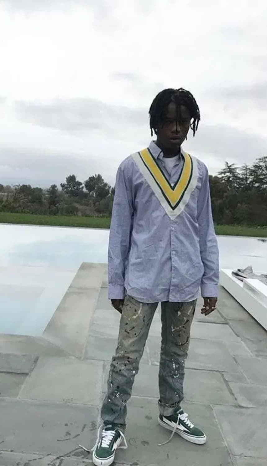 [L] 꼼데가르송 하버드 셔츠 상품이미지1