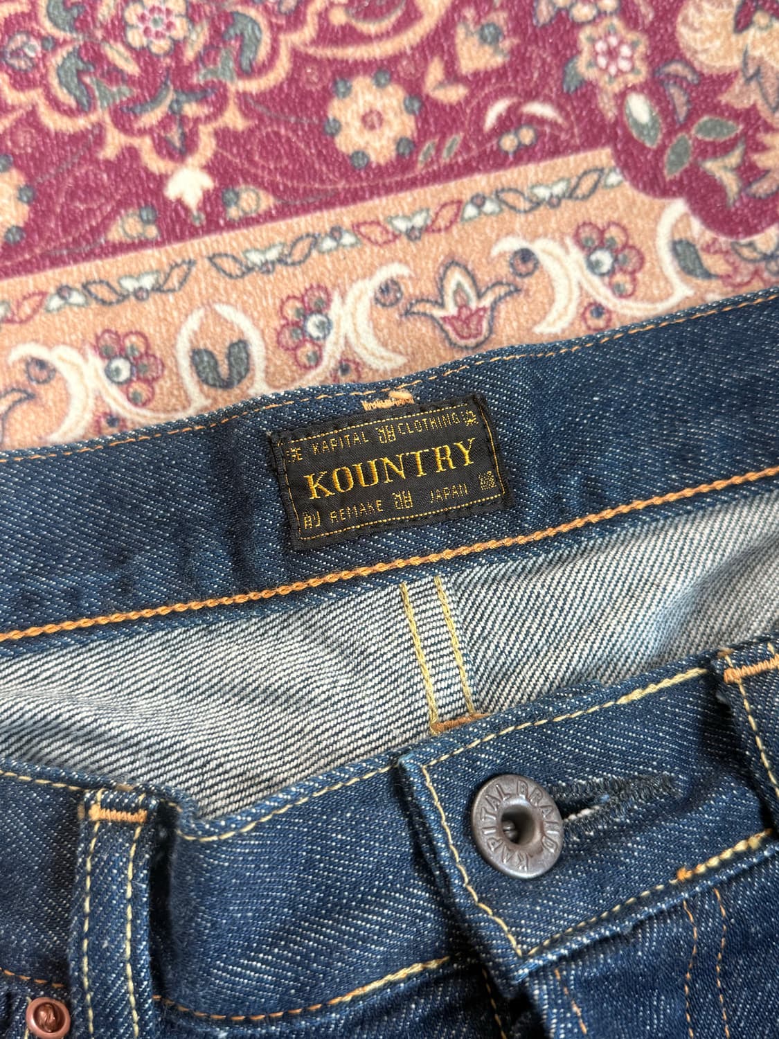 [34] 캐피탈 본 데님 팬츠 상품이미지3