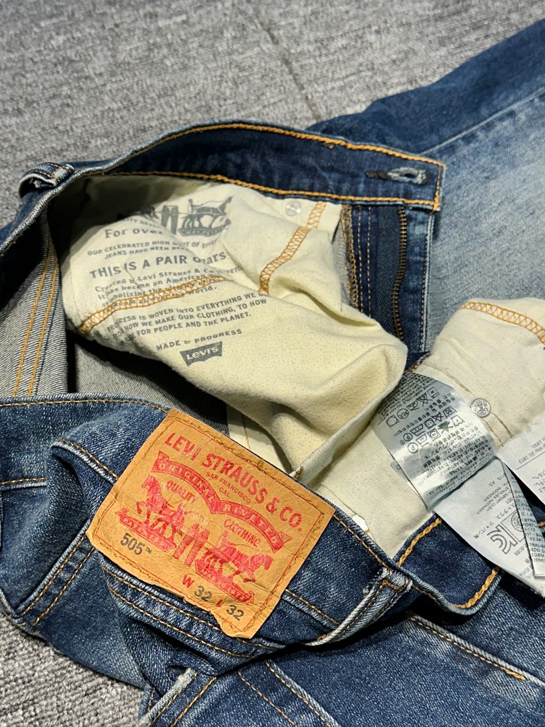Levi’s 505 W32 L32 상품이미지4