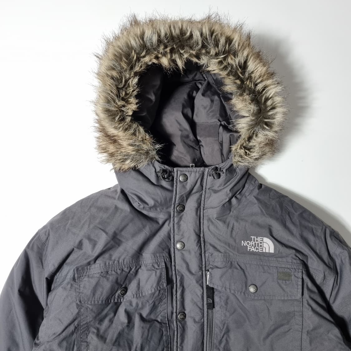 노스페이스 퍼 후드 패딩 자켓 상품이미지3