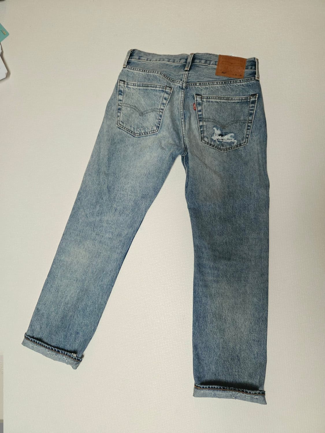 리바이스 501 셀비지 데님 W31 L30 상품이미지2