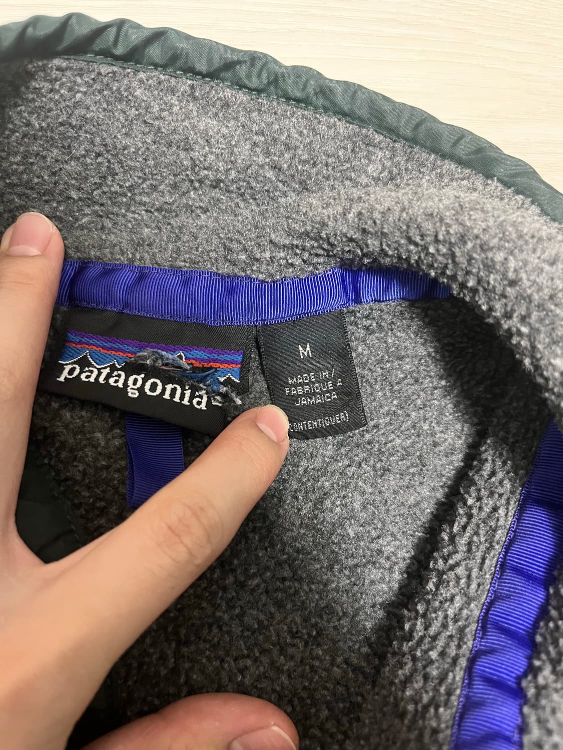 파타고니아 신칠라 그레이 m 상품이미지3