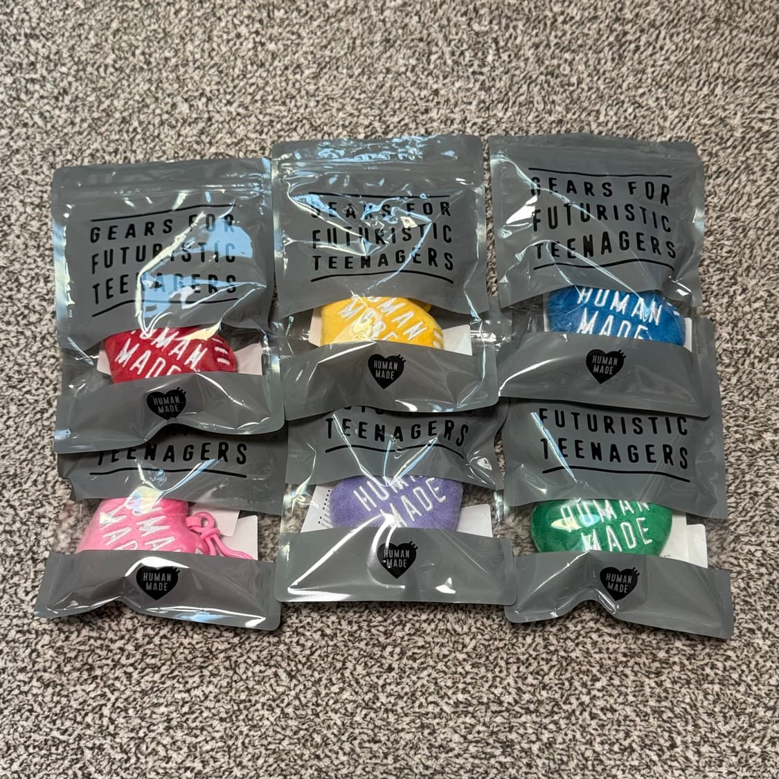 휴먼메이드 스터프드 하트 키링 상품이미지2