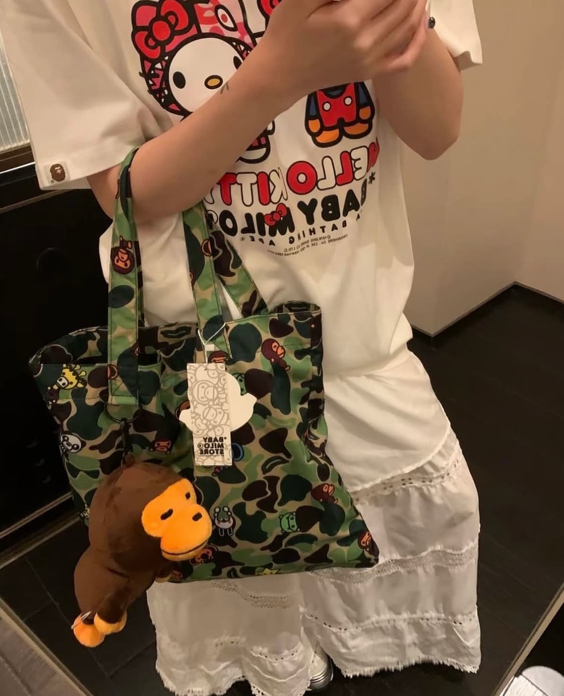 베이프 마일로 토트백 상품이미지6