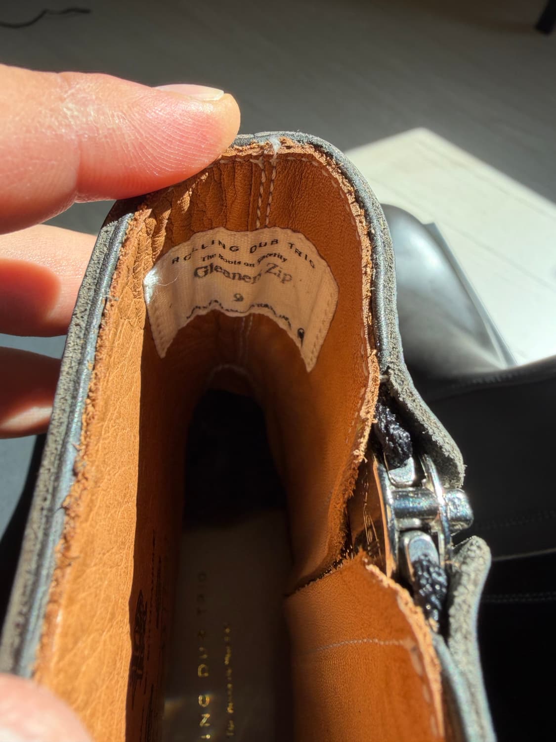 Rolling dub trio 그리핀 사이드집 guid gray  상품이미지8