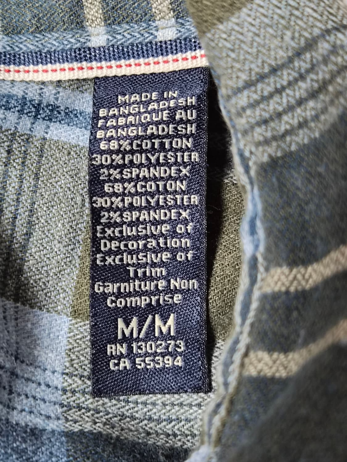 랭글러Wrangler 체크 웨스턴 셔츠 M사이즈 - S339 상품이미지5