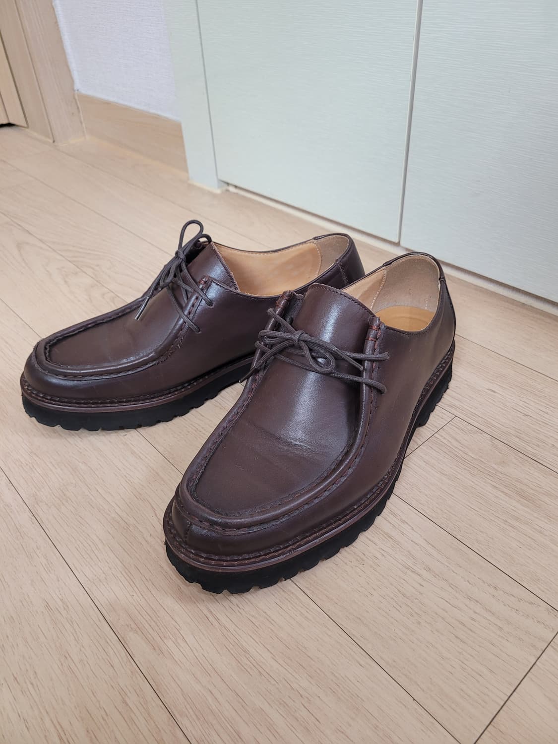 제니아 XENIA 남자 티롤리안 더비슈즈 275 브라운 상품이미지1