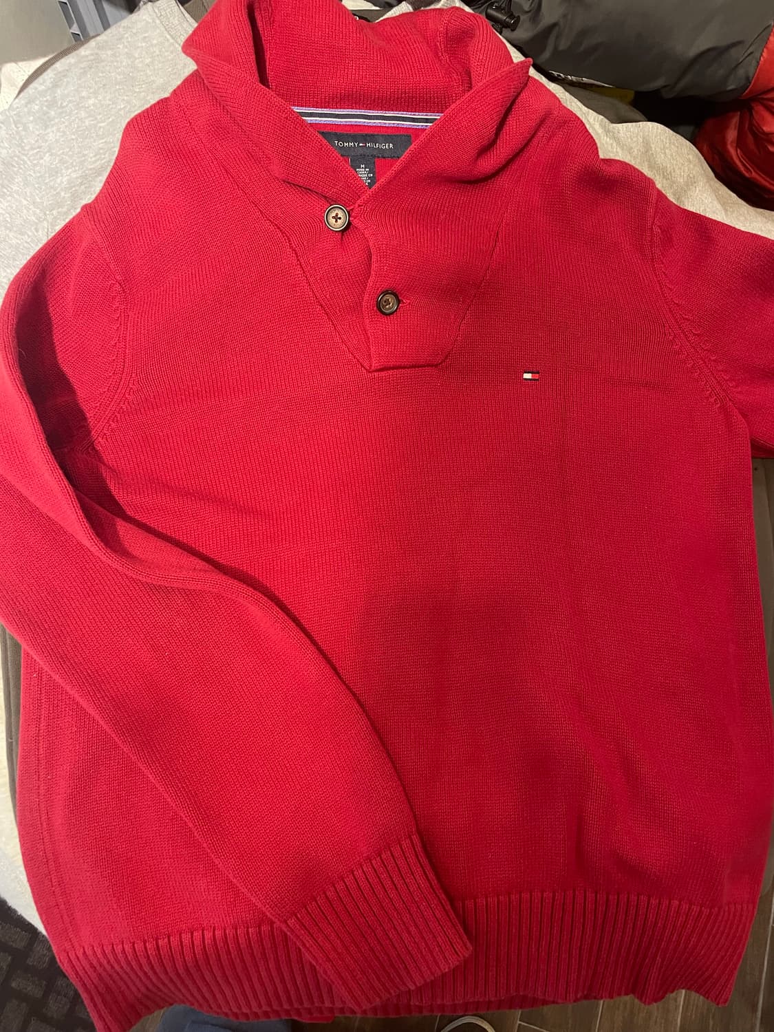 타미힐피거 니트m  실측100 기장63 상품이미지1