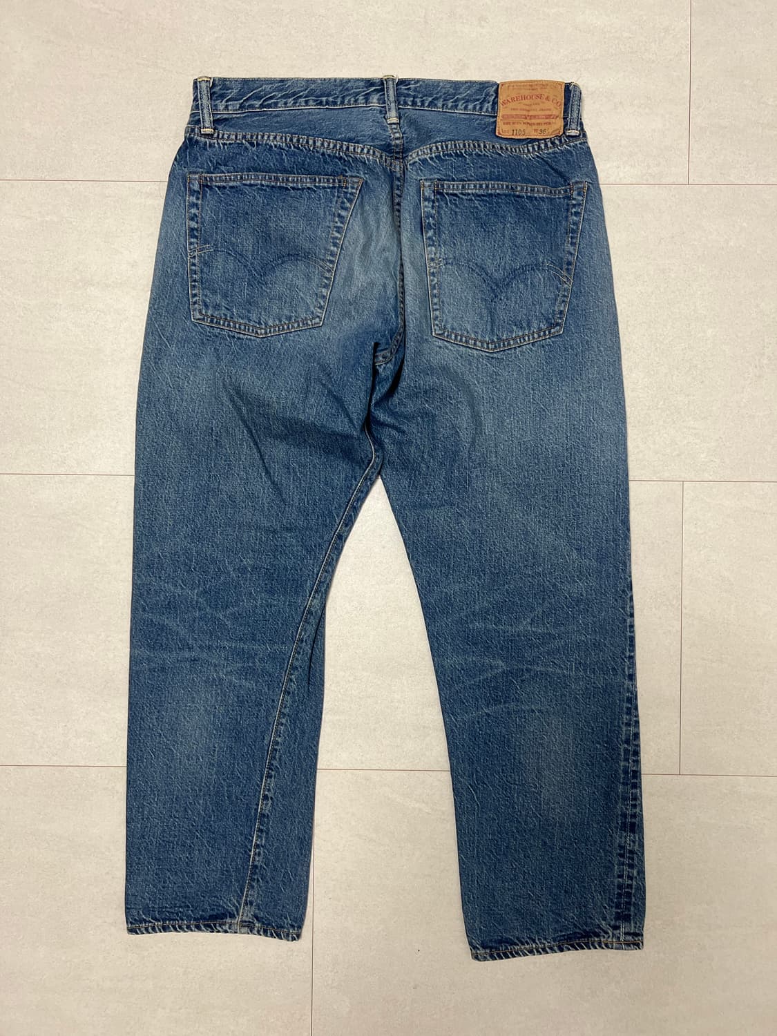 웨어하우스 1105 2nd hand light Indigo 상품이미지2