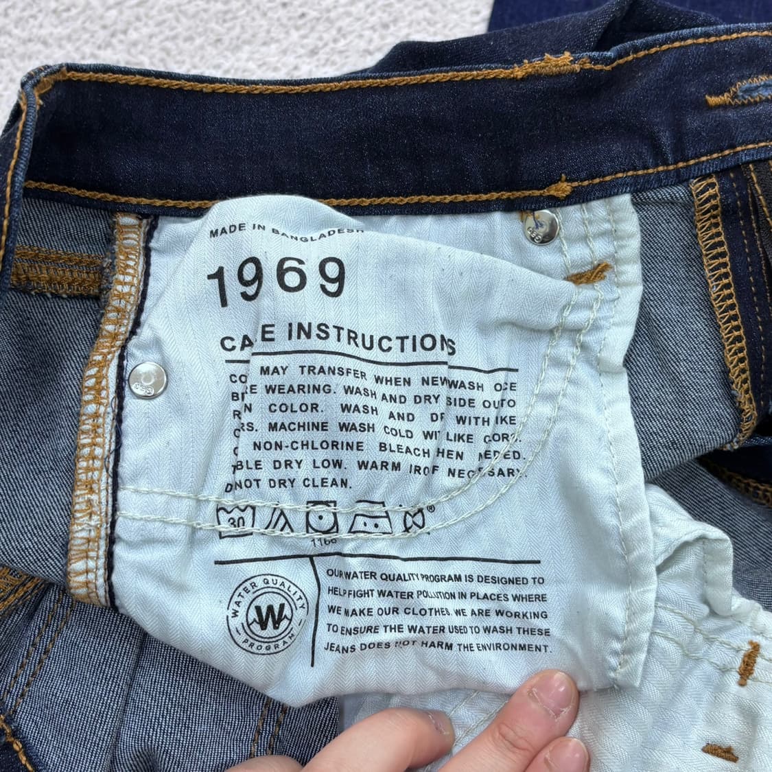 30 갭 1969 스트레이트 데님 팬츠 0420E 상품이미지4
