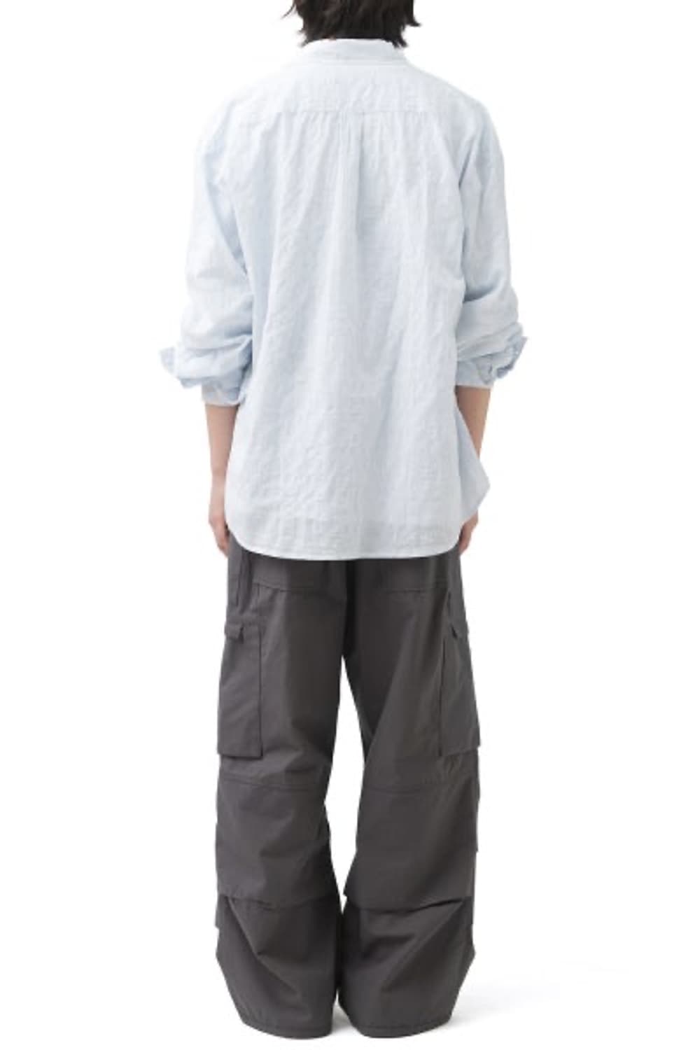 (3) 해칭룸 클래식 셔츠 Crinkle Stripe 상품이미지6