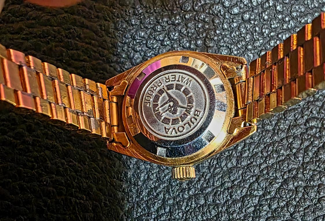 빈티지 부로바 슈퍼세빌카렌더금장 오토매틱 여성시계 상품이미지2