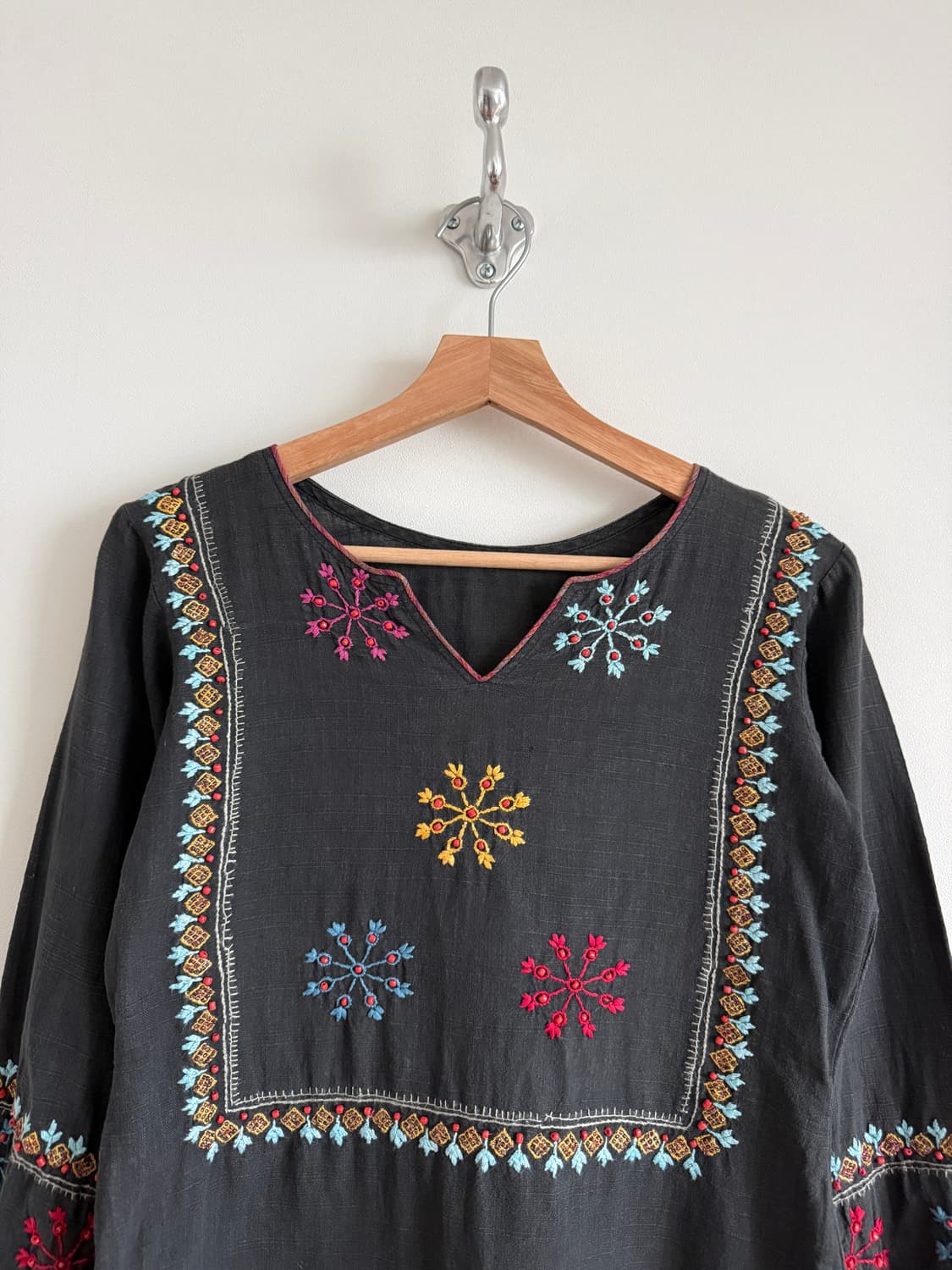 Pre owned 7부 자수 블라우스 상품이미지2